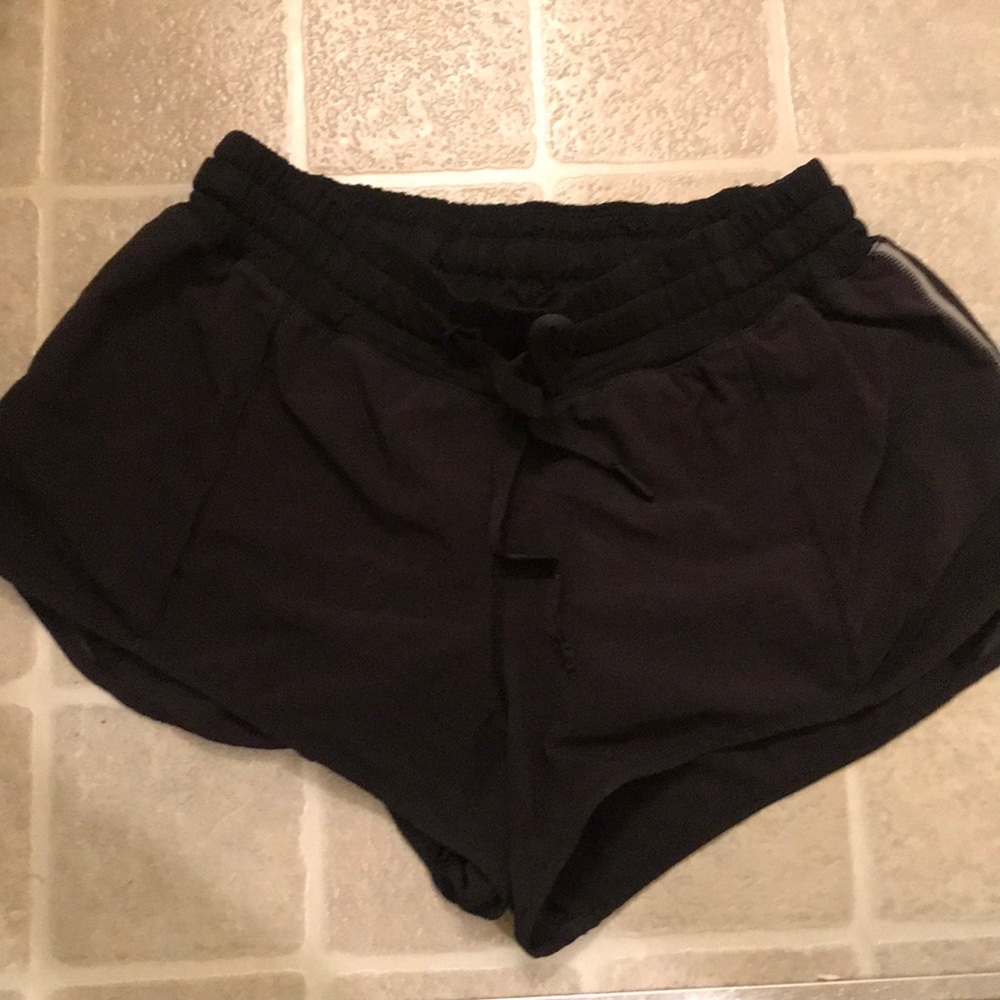Black lululemon shorts